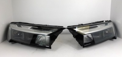 Audi q7 4m drugi рестайлинг  фара правая левая matrix 4m0941040d 4m0941039d фото №1