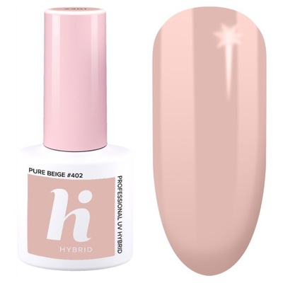 HI HYBRID LAKIER HYBRYDOWY #402 PURE BEIGE 5ml