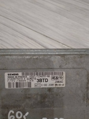 Бортовий комп'ютер блок керування двигуна s120977013f ford фото №1