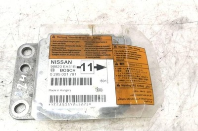 Модуль подушка безопасности nissan pathfinder iii r51 98820ea51b 2.49l дизель 2007 фото №1