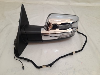 Dodge ram 1500 19- дзеркало ліва хром камера usa 68462773ab фото №1