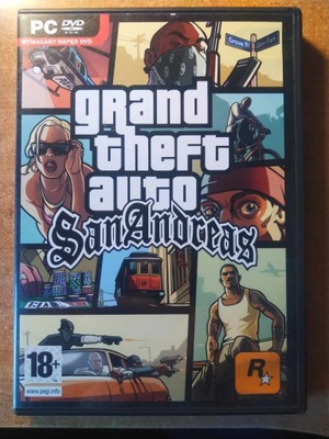 GTA San Andreas PC PL z INSTRUKCJĄ grand theft auto POLSKA WERSJA