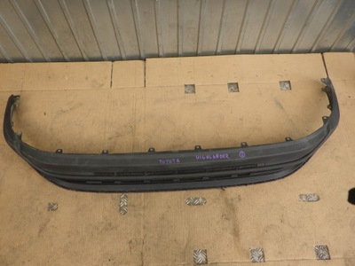 Накладка спойлер перед передній toyota highlander фото №1