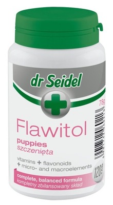 Dr Seidel | Flawitol | Dla szczeniąt 120 tabletek