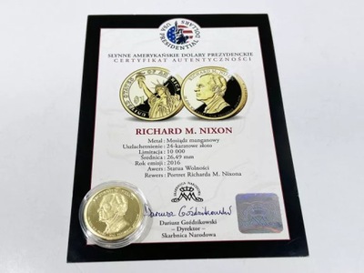 MONETA 1 DOLLAR RICHARD M NIXON