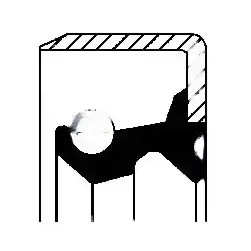 Кільце ущільнювальний ступиця перед 19026224b фото №1