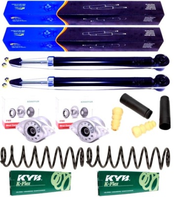 Амортизатори подушки безпеки пружини задня skoda fabia iii 3 фото №1