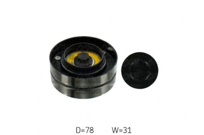 Skf vkm 31062 ролик направляющая / направляющая, ремень клиновой зубчатый фото №1