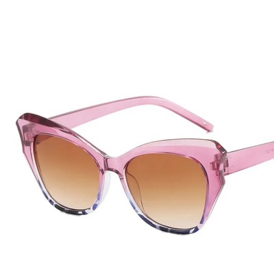 Men Women Trendy Cat Eye Sunglasses Luxury Large Oversized Sun Glasses for