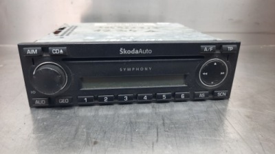 Радио 1u0035156e skoda superb i 05r 1.9 tdi фото №1