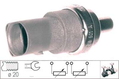 ERA SENSOR TEMPERATURA DEL MOTOR DE AGUA FORD - VW -  