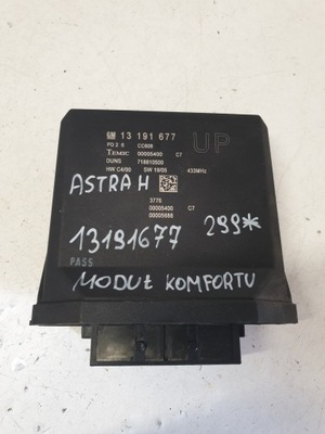 Модуль комфорту opel astra h 13191677 фото №1