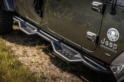 Jeep jt gladiator пороги стальной фото №1