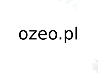 Domena ozeo.pl na sprzedaż świetna nazwa sklepu