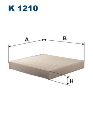 FILTER CABINS K1210/FIL  