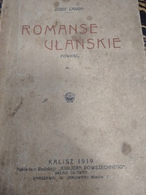 Lasoń ROMANSE UŁAŃSKIE 1919