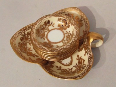 NORITAKE 1908r - konfiturówki ________ jubilerskie OKAZ