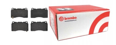 Гальмівні колодки гальмівні subaru impreza 01- 2,0 wrx sti фото №1