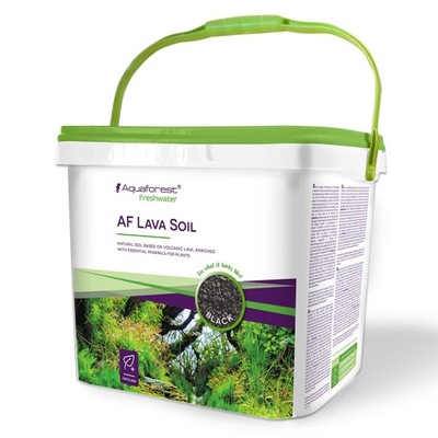 AQUAFOREST Lava Soil 5L BLACK Podłoże -lawa wulkan