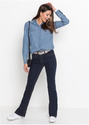 SPODNIE JEANS BOOTCUT__42