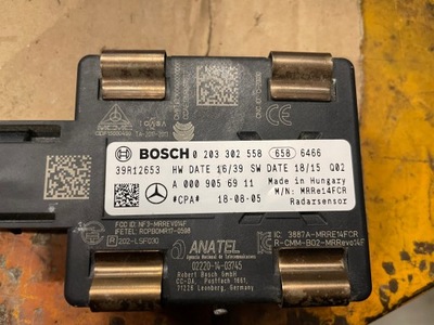 Mercedes радар датчик acc distronic a0009056911 фото №1