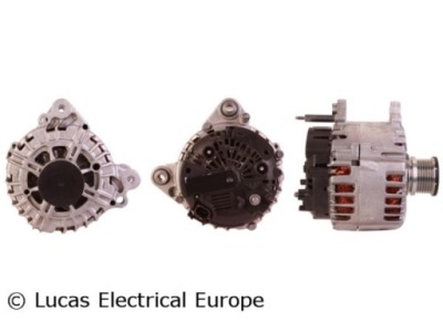 Генератор 180a lucas к vw transporter t5 2.0 tdi фото №1