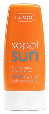 ZIAJA SOPOT SUN krem przeciwzmarszczkowy SPF30 60m