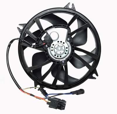 Вентилятор з модуль peugeot 407 2004 - 2011 фото №1