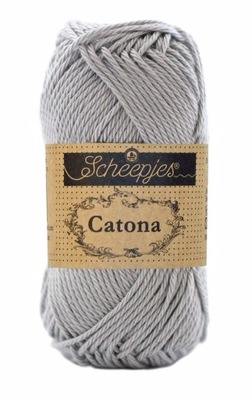 Włóczka Scheepjes Catona 074 / 50 g - rtęć