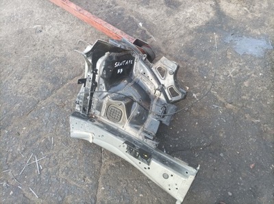 Чверть лонжерон hyundai santa fe iii ліва фото №1