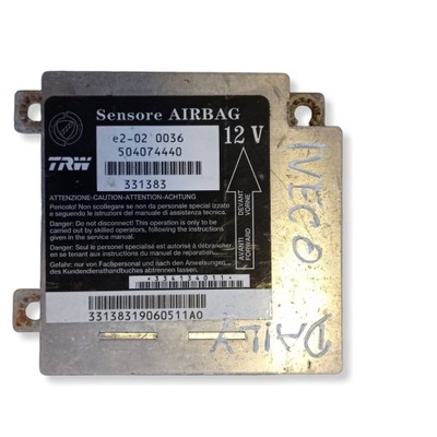 2001 iveco daily 3rd gen блок управления подушка безопасности 504074440 фото №1