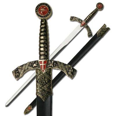 Beautiful Medieval sword 374 Templar