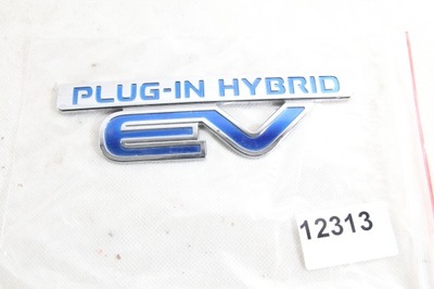 LOGOTIPO EMBLEMA ALAS L PLUG-IN HYBRID EV MITSUBISHI OUTLANDER 3 3 PHEV  