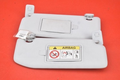 Защита солнцезащитная peugeot 208 1 i 15-19 фото №1