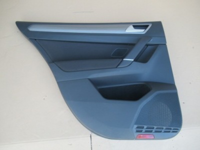 Обшивка обивка дверь правый задняя vw golf sportsvan 510 фото №1