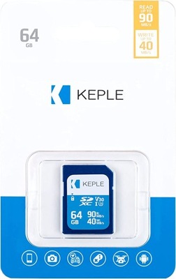 Karta SD KEPLE 64gb 90/40mb/s