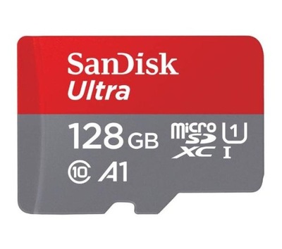 Karta pamięci z adapterem SanDisk Ultra microSDXC 128GB 120 MB/s A1