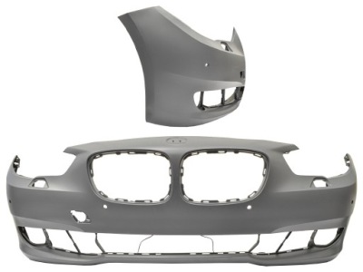 Bmw 5 gt f07 2009- бампер перед 51117248036 фото №1