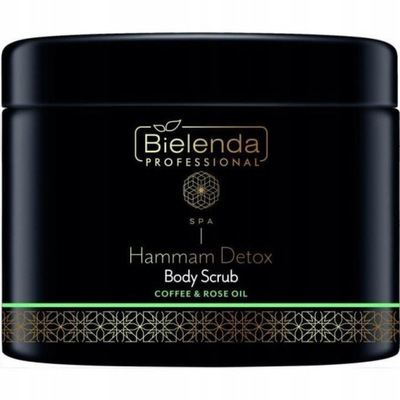 Peeling do ciała scrub z olejem arganowym różanym Bielenda Hammam Detox