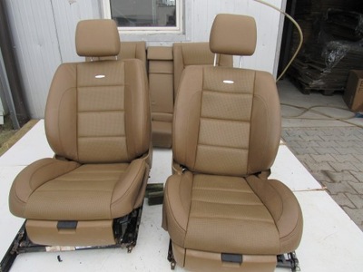 MERCEDEWITH WITH W221 221 63 AMG LONG PANEL SOFA SEAT LEATHER CARDS  