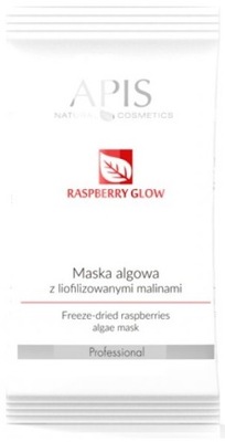 APiS Raspberry glow maska algowa 20g saszetka
