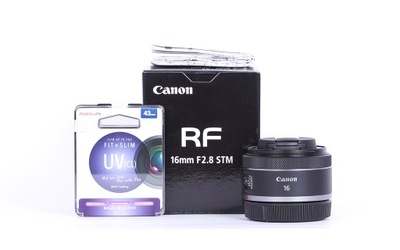 CANON RF 16mm F2.8 STM - JAK NOWY!