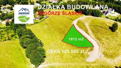 Działka, Zagórze Śląskie, Walim (gm.), 1812 m²