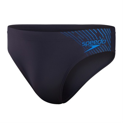 MĘSKIE KĄPIELÓWKI SLIPY SPEEDO MEDLEY LOGO 7CM BRF AM ROZMIAR 40