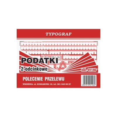 Druk- Polec. przel. PODATKI 2skł. TYPOGRAF