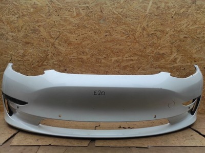 Бампер перед tesla 3 + led drl фото №1