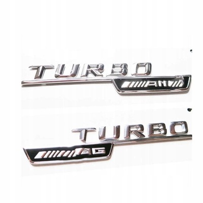 Emblema Turbo AMG Mercedes