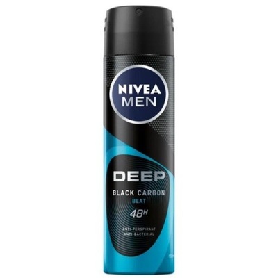 Nivea Men Deep Carbon 150 ml antyperspirant