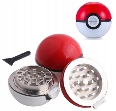 MŁYNEK crusher grinder POKEMON pokeball pikachu