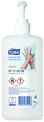 Dezynfekant Żel TORK 511103 butelka 500ml